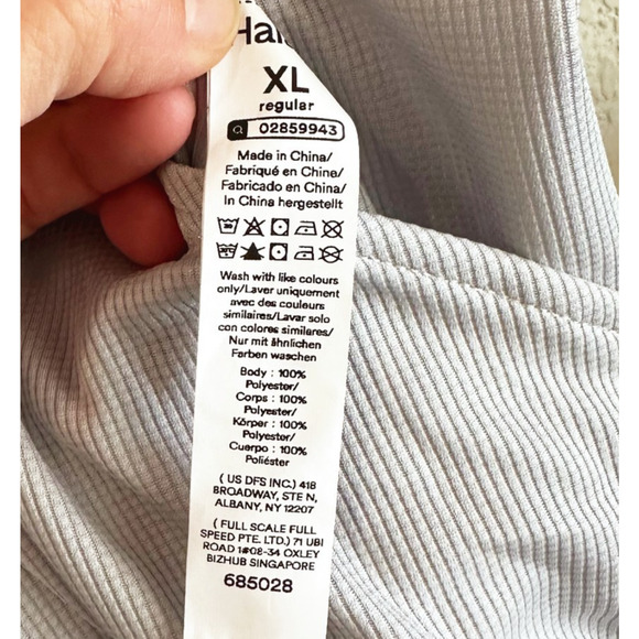 Halara Womens Wide Leg Jumpsuit XL Easy Peezy Wrap V-Neck Short Sleeve Crepe - Picture 5 of 9